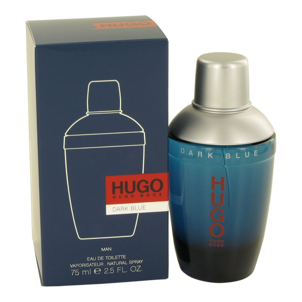Hugo boss dark blue 2.5 EDT spray - Men's ...