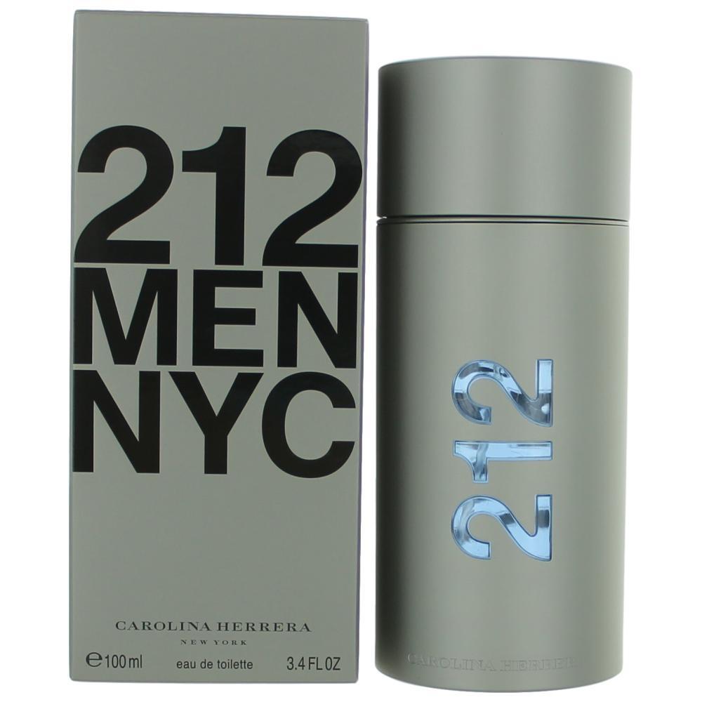 212 by Carolina Herrera Eau De Toilette Spray 3.4 oz for Men