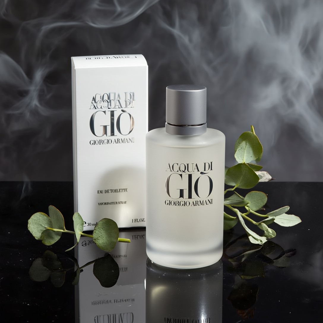 Giorgio Armani Men’s Fragrance Collection – Executive Presence & Timeless Confidence | Sold by The 9th Source