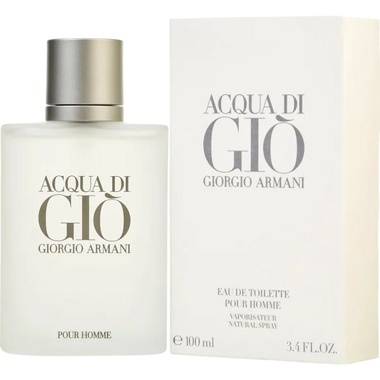 Acqua Di Gio by Giorgio Armani, 3.4 oz Eau De Toilette Spray for Men
