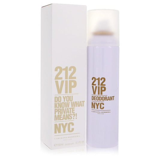 212 VIP by Carolina Herrera Deodorant Spray 5 oz for Women