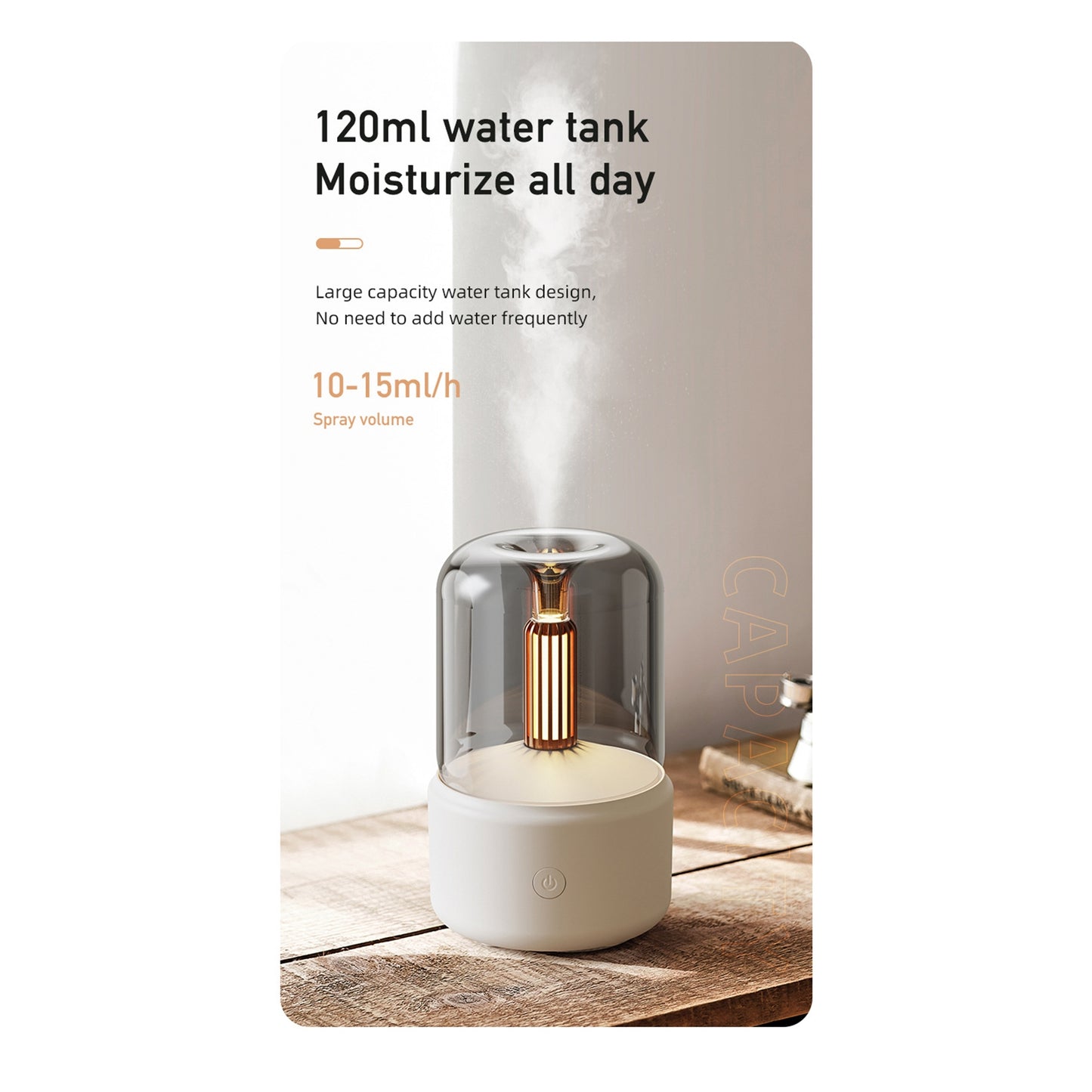 Oil Diffuser Usb Aromatherapy Machine 120ml Water Tank ...