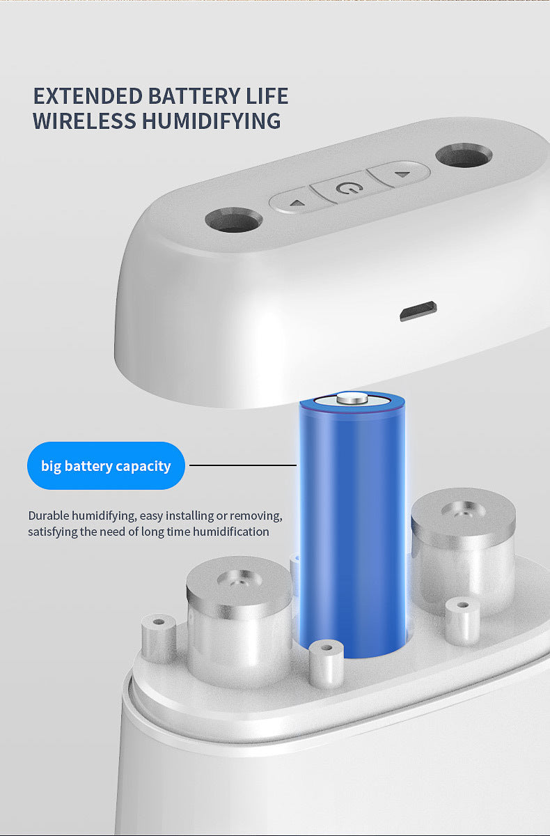 Oil Diffuser 1000ml Mist Humidifier Double Nozzle Silen...