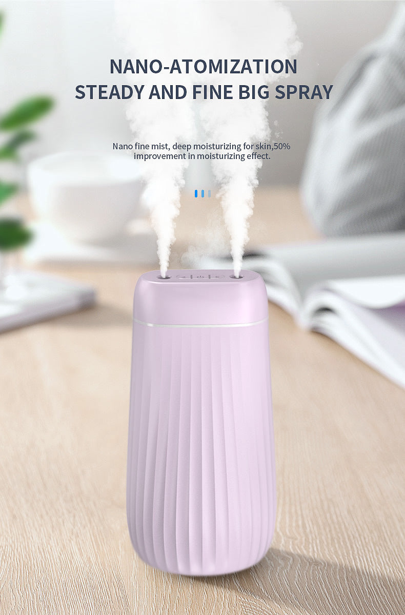 Oil Diffuser 1000ml Mist Humidifier Double Nozzle Silen...
