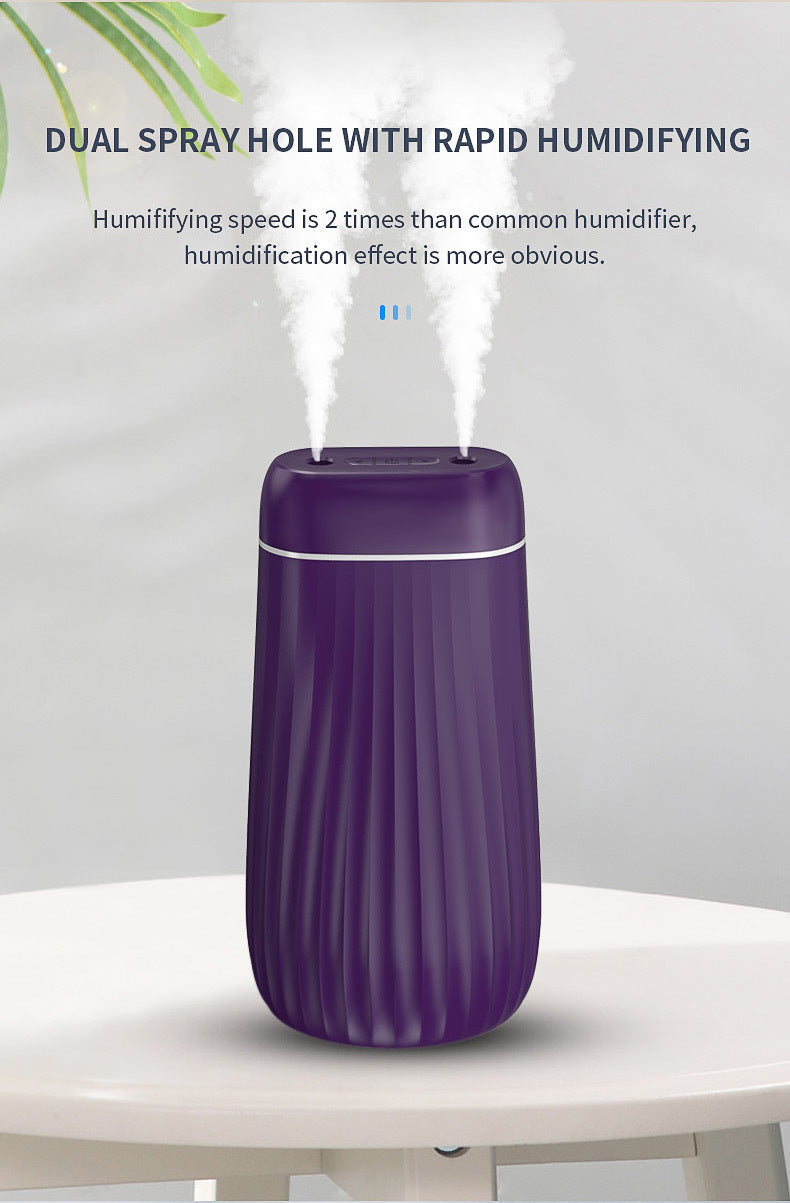Oil Diffuser 1000ml Mist Humidifier Double Nozzle Silen...