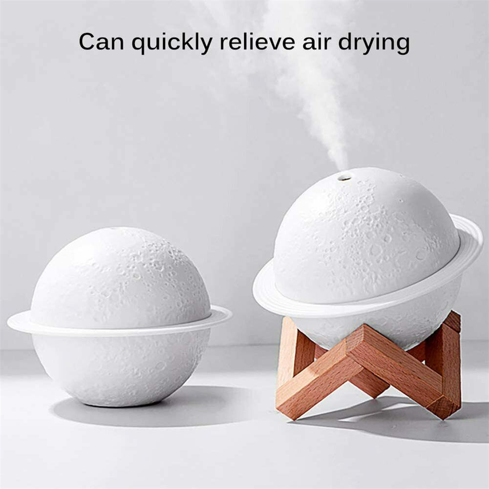 Oil Diffuser Moon-shaped Mini Humidifier Air Ultrasonic...