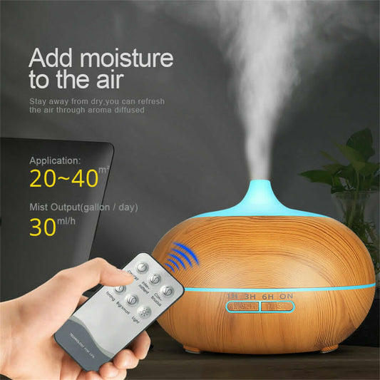Oil Diffuser 3-in-1 550ml Ultrasonic Led Essential Oil ...