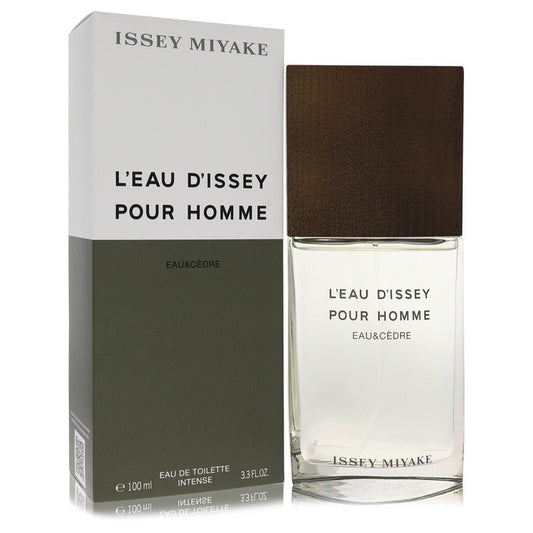 L'Eau D'Issey Eau And Cedre Intense Eau De Toilette Spray 3.3oz Men Issey Miyake