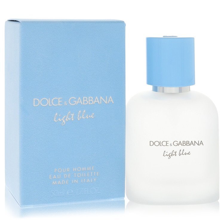 Light Blue Dolce And Gabbana Eau De Toilette Spray 1.7 Oz For Men