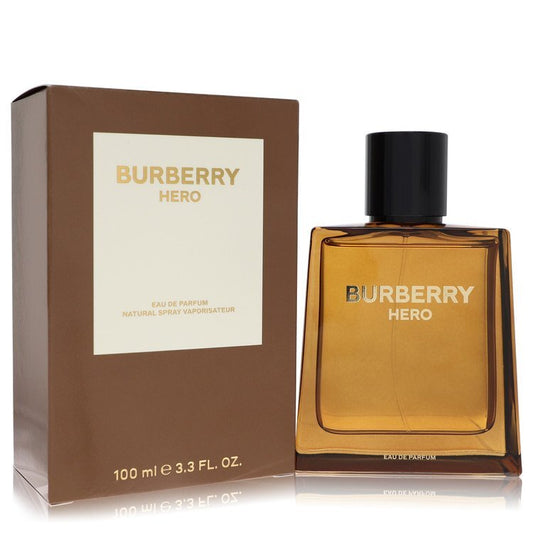 Burberry Hero Eau De Parfum Spray 3.4 Oz For Men Fragrance