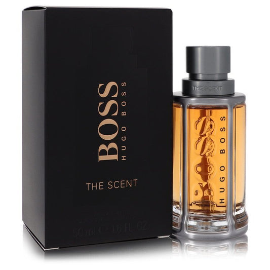 Boss The Scent by Hugo Boss Eau De Toilette Refillable Spray 1.7 oz (Men)