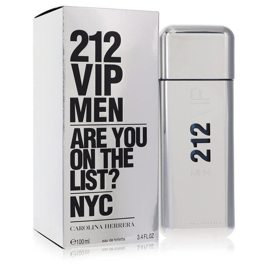 212 VIP by Carolina Herrera Eau De Toilette Spray 3.4 oz for Men
