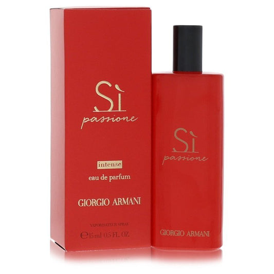Armani Si Passione Intense by Giorgio Armani Mini EDP Spray 0.51 oz (Women)