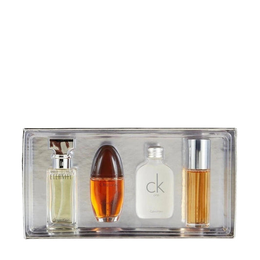 Calvin Klein 4 Piece Mini Fragrance Gift Set for Women