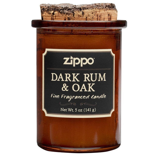 Zippo Dark Rum And Oak Spirit Candle Cocktail Inspired Scent