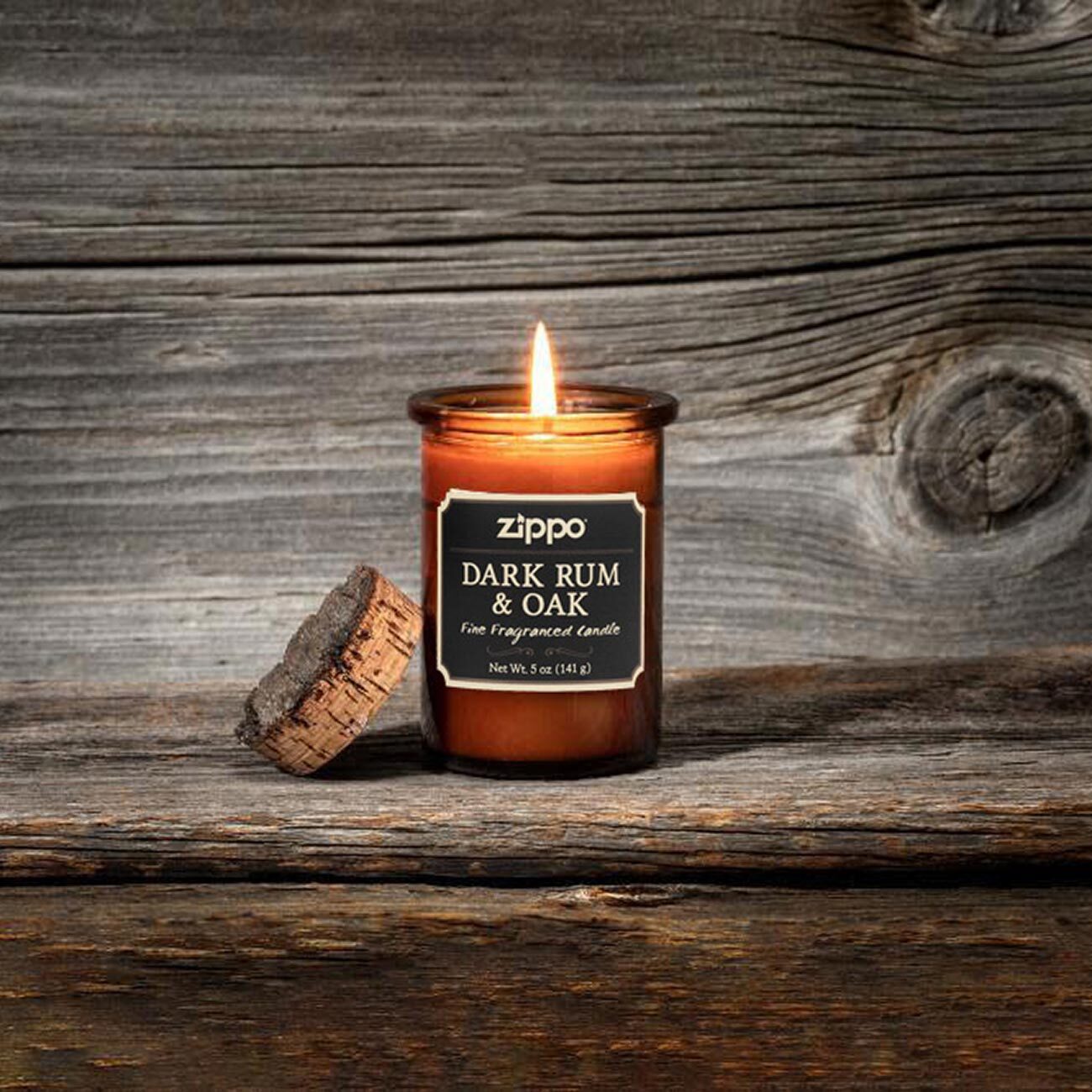 Zippo Dark Rum And Oak Spirit Candle Cocktail Inspired Scent