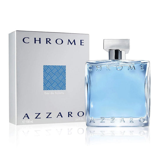 AZZARO CHROME 3.4 EAU DE TOILETTE SPRAY FOR MEN