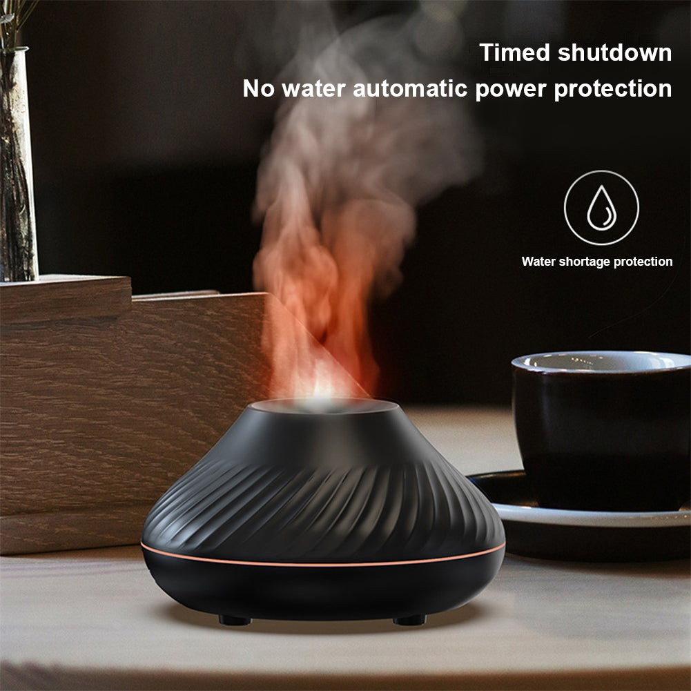 Oil Diffuser Aroma Fire Flame Diffuser Flame Humidifier...