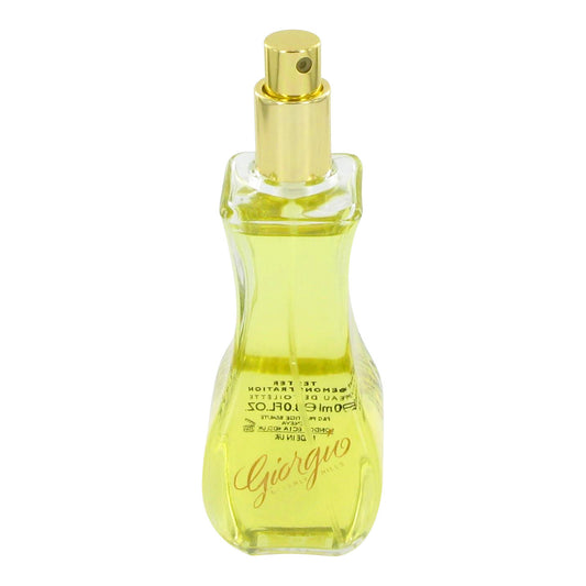 GIORGIO YELLOW TESTER 3 OZ EDT SPRAY FOR W...