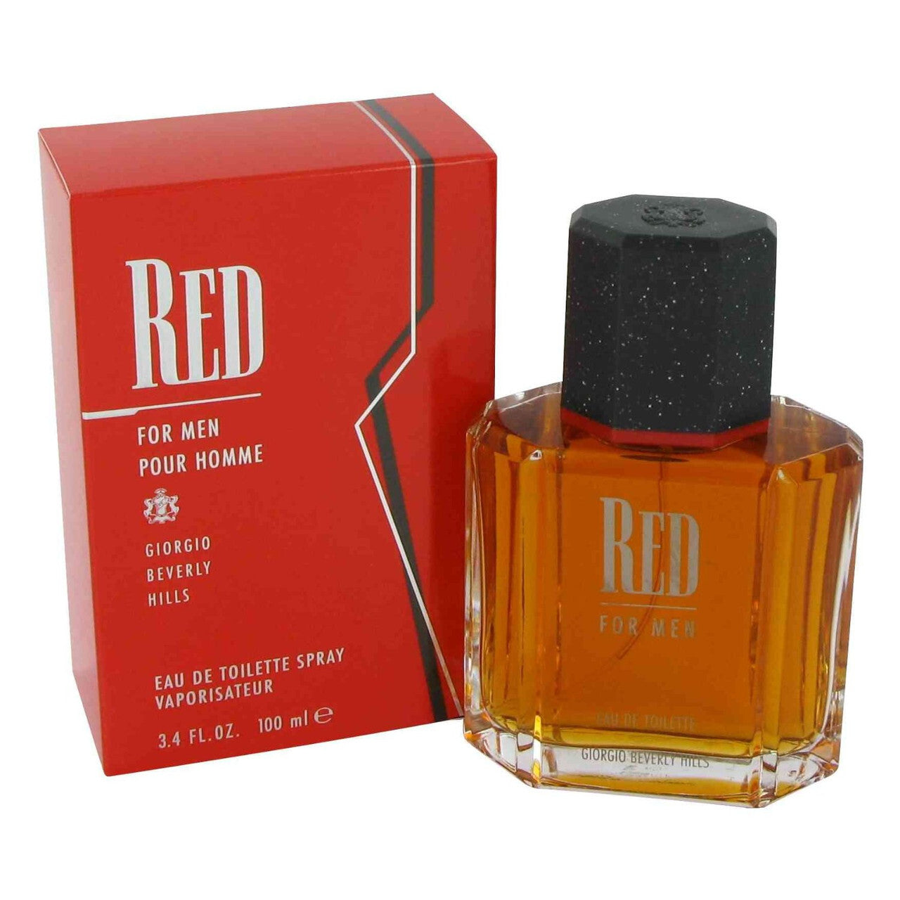 GIORGIO RED 3.4 EDT SPRAY FOR MEN - Men's ...