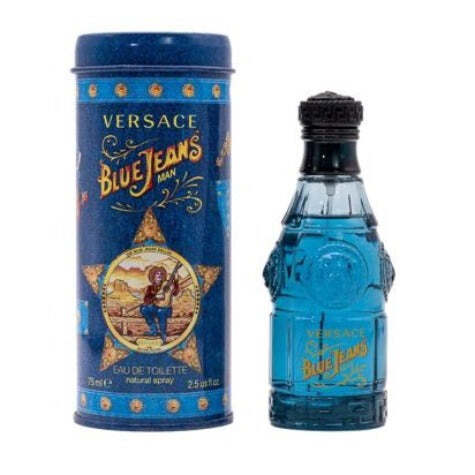 Versace Blue Jeans EDT 2.5 OZ - Men's Cologne 2.5 OZ - Me...