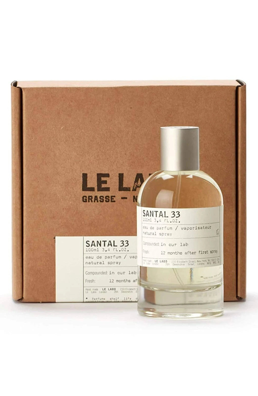 Le Labo Santal 33 Eau de Parfum Spray 3.4 oz Unisex
